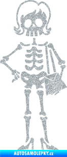 Samolepka The Bone Family Máma Ultra Metalic stříbrná metalíza