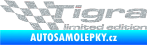 Samolepka Tigra limited edition levá Ultra Metalic stříbrná metalíza