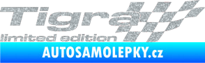 Samolepka Tigra limited edition pravá Ultra Metalic stříbrná metalíza
