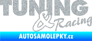 Samolepka Tuning racing 001 Ultra Metalic stříbrná metalíza