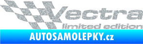 Samolepka Vectra limited edition levá Ultra Metalic stříbrná metalíza