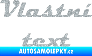 Samolepka Vlastní text - Magneto Ultra Metalic stříbrná metalíza