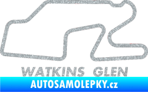 Samolepka Okruh Watkins Glen International Ultra Metalic stříbrná metalíza