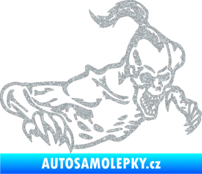 Samolepka Zombík pravá Ultra Metalic stříbrná metalíza