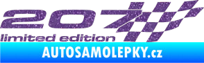 Samolepka 207 limited edition pravá Ultra Metalic fialová