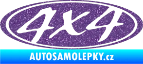 Samolepka 4x4 varianta 008 Ultra Metalic fialová