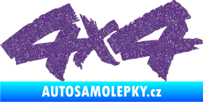 Samolepka 4x4 varianta 015 Ultra Metalic fialová