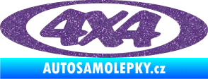 Samolepka 4x4 varianta 019 Ultra Metalic fialová