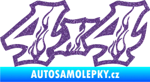 Samolepka 4x4 varianta 021 Ultra Metalic fialová