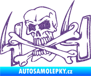 Samolepka 4x4 varianta 022 Ultra Metalic fialová