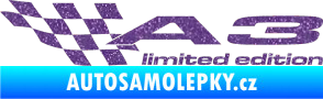 Samolepka A3 limited edition levá Ultra Metalic fialová