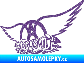 Samolepka Aerosmith 002 Ultra Metalic fialová