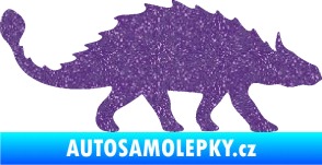 Samolepka Ankylosaurus 001 pravá Ultra Metalic fialová