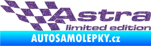 Samolepka Astra limited edition levá Ultra Metalic fialová