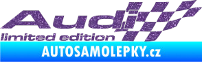 Samolepka Audi limited edition pravá Ultra Metalic fialová