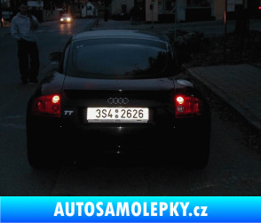 Samolepka Audi TT - zadní Ultra Metalic fialová