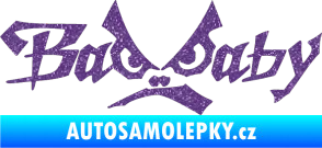 Samolepka Bad Baby Ultra Metalic fialová