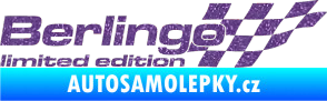 Samolepka Berlingo limited edition pravá Ultra Metalic fialová