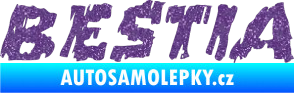 Samolepka Bestia Ultra Metalic fialová