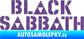 Samolepka Black Sabbath 001 Ultra Metalic fialová