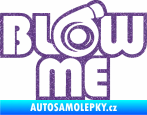 Samolepka Blow me Ultra Metalic fialová