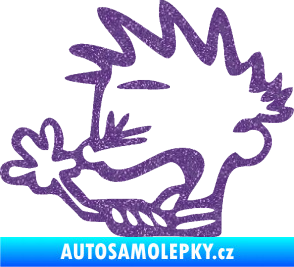 Samolepka Boy tůdle nůdle levá Ultra Metalic fialová