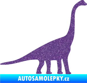 Samolepka Brachiosaurus 001 pravá Ultra Metalic fialová