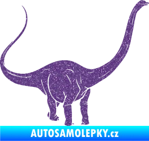 Samolepka Brachiosaurus 002 pravá Ultra Metalic fialová