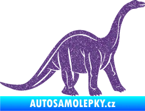 Samolepka Brachiosaurus 003 pravá Ultra Metalic fialová