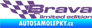 Samolepka Brava limited edition levá Ultra Metalic fialová