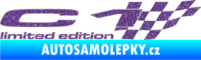 Samolepka C1 limited edition pravá Ultra Metalic fialová