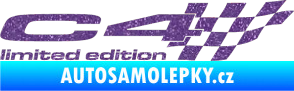 Samolepka C4 limited edition pravá Ultra Metalic fialová