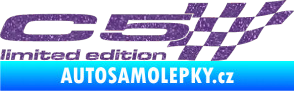 Samolepka C5 limited edition pravá Ultra Metalic fialová