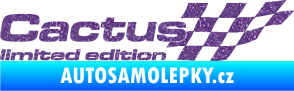 Samolepka Cactus limited edition pravá Ultra Metalic fialová