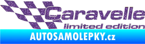 Samolepka Caravelle limited edition levá Ultra Metalic fialová