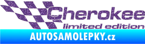 Samolepka Cherokee limited edition levá Ultra Metalic fialová