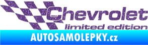 Samolepka Chevrolet limited edition levá Ultra Metalic fialová
