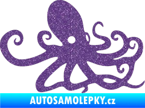 Samolepka Chobotnice 001 pravá Ultra Metalic fialová