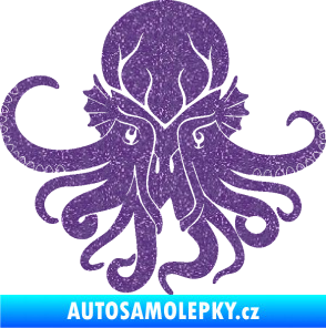 Samolepka Chobotnice 002 levá Ultra Metalic fialová