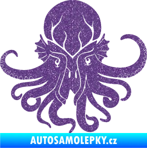 Samolepka Chobotnice 002 pravá Ultra Metalic fialová