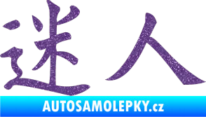 Samolepka Čínský znak Attractive Ultra Metalic fialová