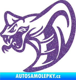 Samolepka Cobra 007 levá Ultra Metalic fialová