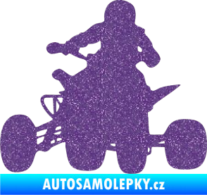 Samolepka Čtyřkolka 002 levá Ultra Metalic fialová