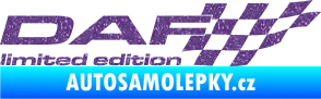 Samolepka DAF limited edition pravá Ultra Metalic fialová