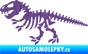 Samolepka Dinosaurus kostra 001 levá Ultra Metalic fialová