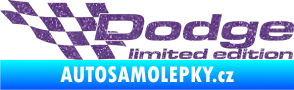 Samolepka Dodge limited edition levá Ultra Metalic fialová