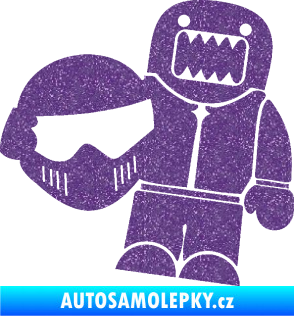 Samolepka Domo 014 levá Stig Ultra Metalic fialová