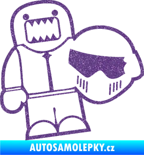 Samolepka Domo 015 levá  Stig Ultra Metalic fialová