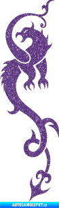 Samolepka Dragon 008 levá Ultra Metalic fialová