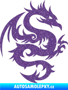 Samolepka Dragon 015 pravá Ultra Metalic fialová
